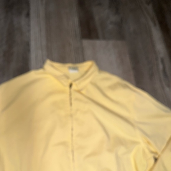 Vintage LL Bean made in USA mellow yellow casual golf jacket XLT - Picture 3 of 6